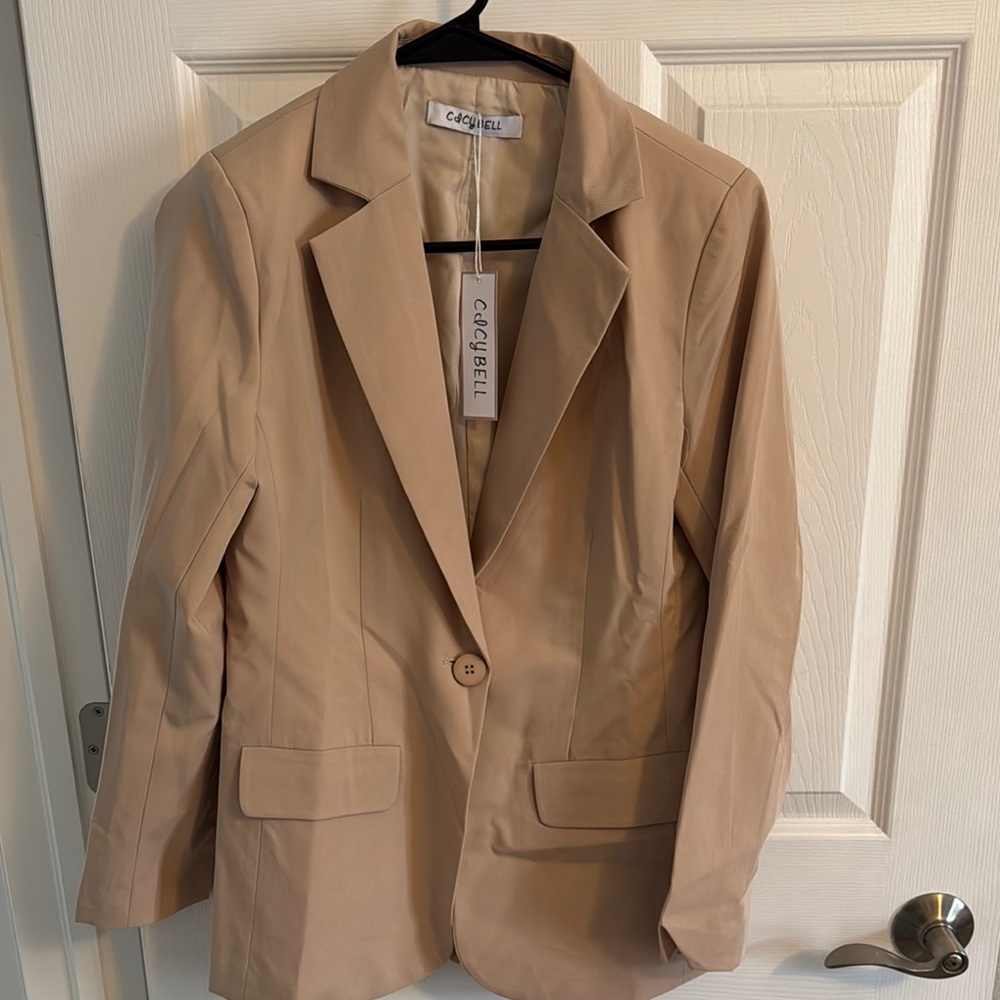 Tan Women's Blazer